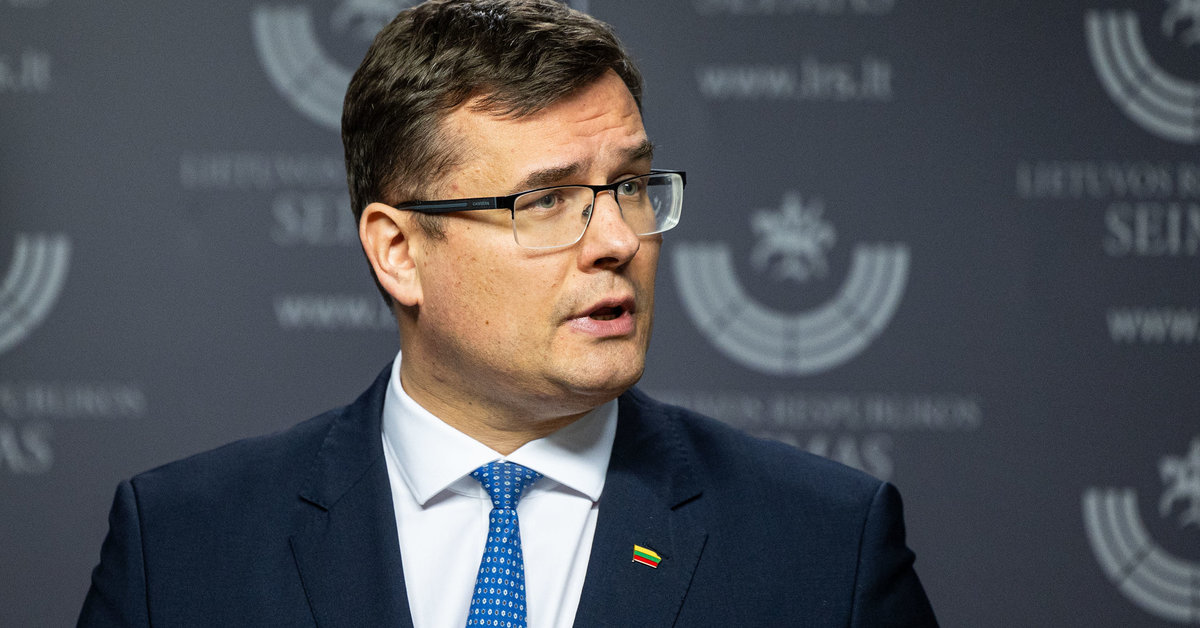 „Visiškai neatsakingas žingsnis“: Kasčiūnas ragina prezidentą neskirti Kauno į krašto apsaugos ministrus