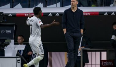 Alonso apie piktą Vinicius reakciją į keitimą: „Pasikalbėsime apie tai“