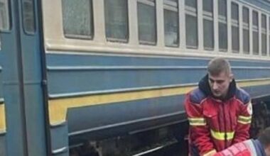 Traukinyje Ukrainoje susprogdinta granata: mažiausiai 4 žuvę