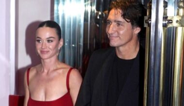 Visų akys – į naująją porelę: po gandų lavinos Justinas Trudeau ir Katy Perry pirmąkart pasirodė viešai - Delfi