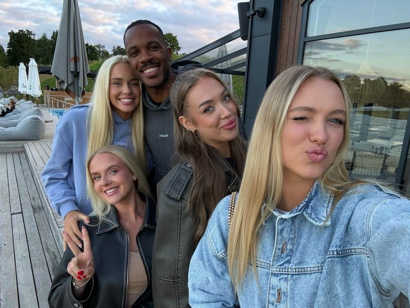 Gabija Karabinaitė ir Jaron Blossomgame (nuotr. asm. archyvo) 2