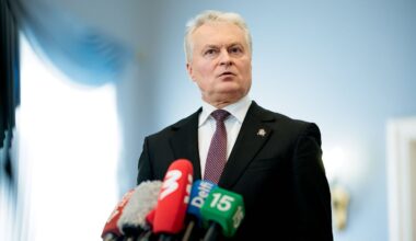 Nausėda sureagavo į incidentą Estijoje: grėsmės lygis prie Lietuvos sienų nėra padidėjęs