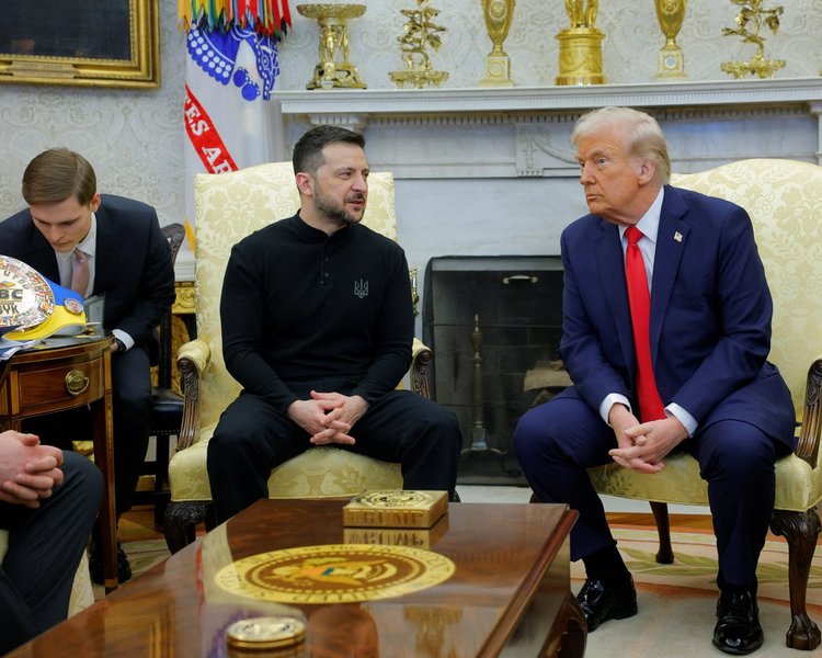 V. Zelenskis ir D. Trumpas (nuotr. SCANPIX) 11