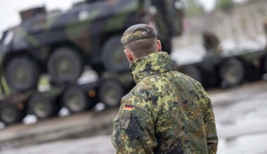 Apklausa: dauguma vokiečių pritaria privalomosios karinės tarnybos atnaujinimui