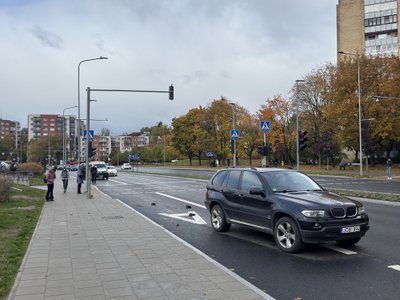 Vilniuje perėjoje partrenktos dvi moterys