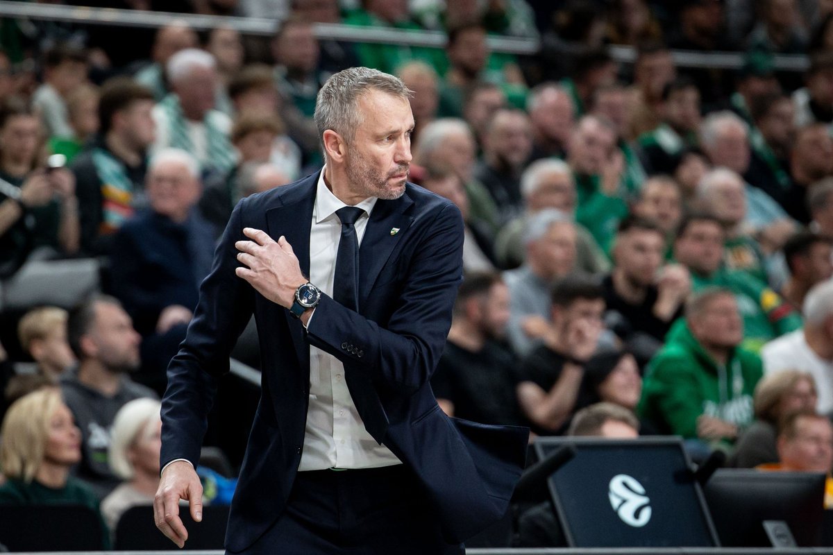 Nemalonią seriją akcentavęs Masiulis gyrė Šeškaus išugdytą gynėją