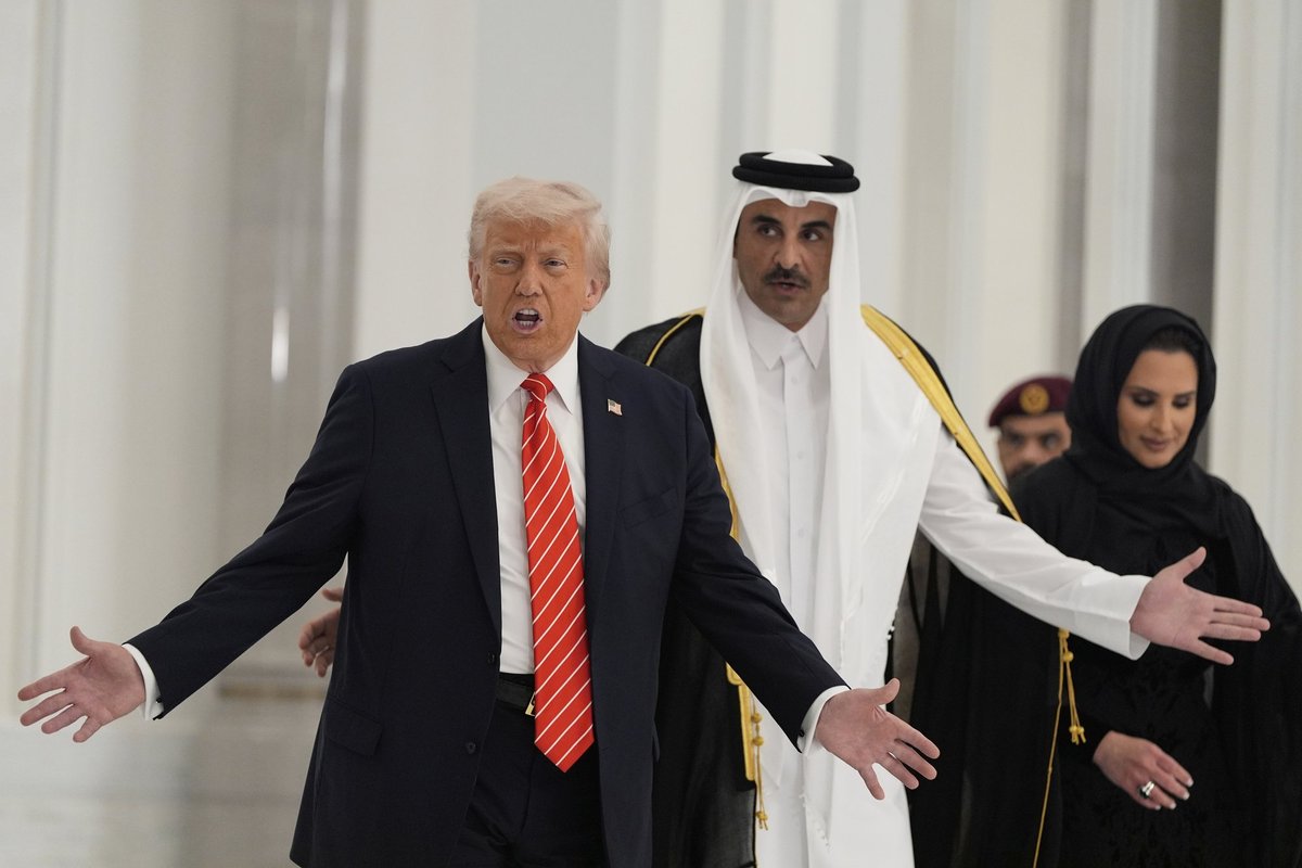 Trumpas davė labai neįprastą pažadą Katarui