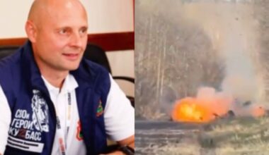 Karo nusikaltimus Ukrainoje vykdęs OMON'o pulkininkas leitenantas sulaukė keršto