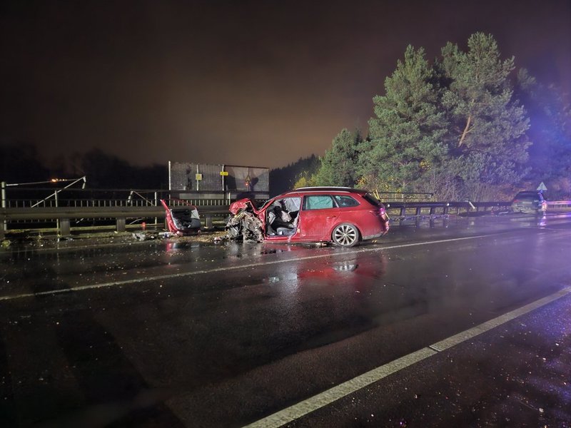 Ketvirtadienio vakaro avarija Trakų rajone (nuotr. Broniaus Jablonsko)   7