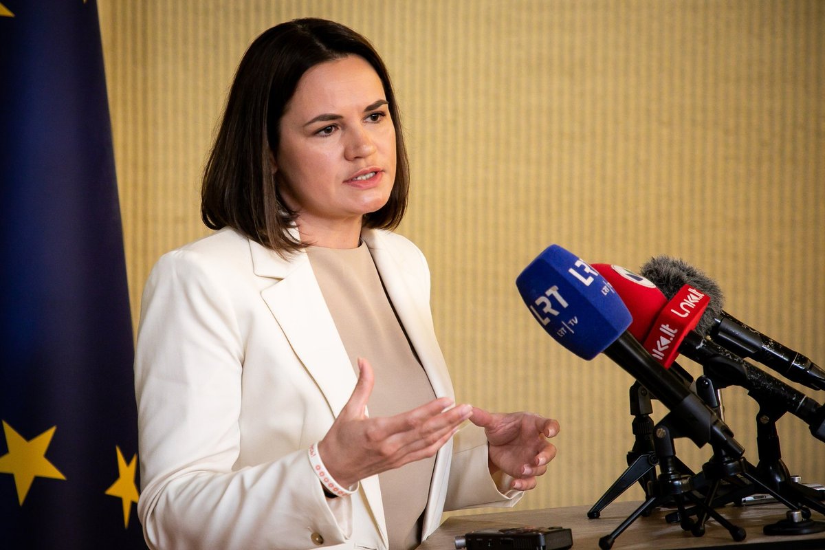 Sako, kad Cichanouskajos apsaugos lygis pritaikytas pagal šios dienos realijas