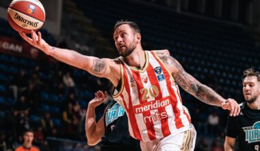 Motiejūnas ir „Crvena Zvezda“ Eurolygoje nukovė baskų klubą