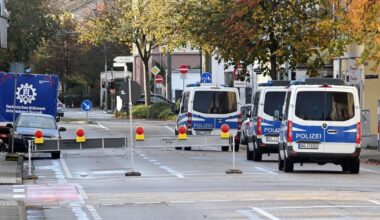 Vokietijoje pašautas rusas, bandęs su degtinės buteliu kišenėje pulti pareigūnus
