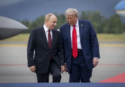 Vladimiras Putinas ir Donaldas Trumpas