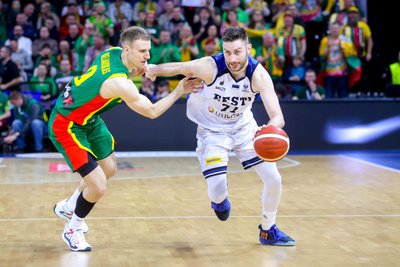 Kristianas Kullamae (dešinėje), Laurynas Beliauskas