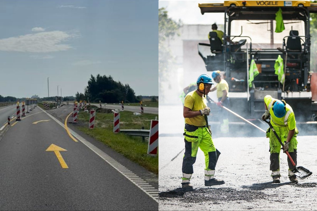 Pagrindinėje šalies magistralėje A1 įvedami eismo pokyčiai dėl viaduko remonto
