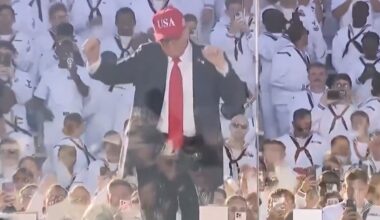 10 tūkst. žmonių akivaizdoje – Trumpo šokis