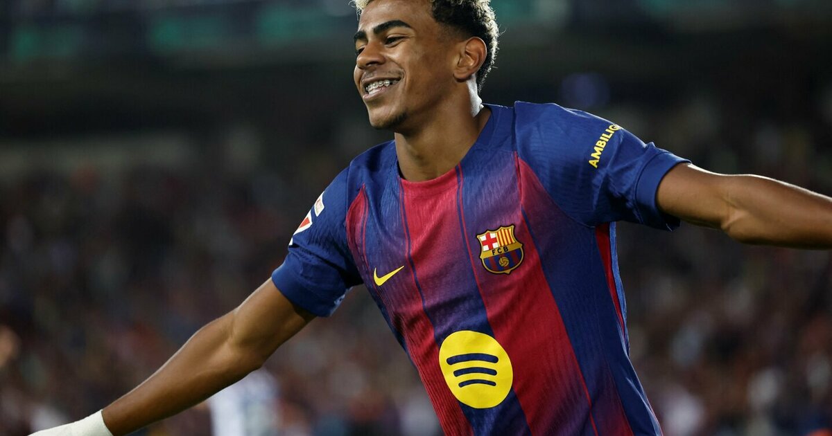 Daugiausiai 2025 m. uždirbantys futbolininkai pasaulyje: į dešimtuką įsiveržė 18-metis Lamine'as Yamalis