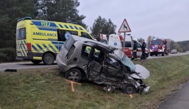 Tragiška avarija Alytaus rajone – susidūrus automobiliams, žuvo vairuotojas