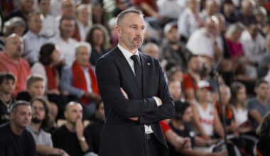 Po pirmosios pergalės Eurolygoje Masiulis išliko santūrus, Spanoulis puolė auklėtinius
