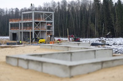 Rūdninkų poligone pradėti parengiamieji statybų darbai