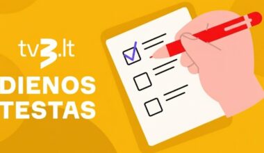 Pirmadienio testas: ar atsakysite į 8 iš 10 bendrųjų žinių klausimų? - tv3.lt