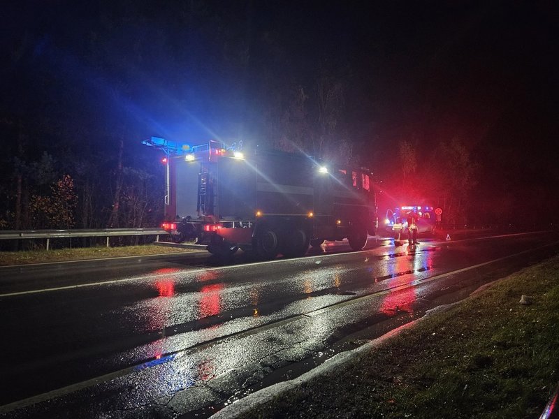 Ketvirtadienio vakaro avarija Trakų rajone (nuotr. Broniaus Jablonsko)   3