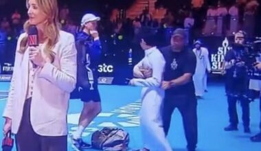 Po pergalės Jannikas Sinneris sulaukė netikėto sirgaliaus prašymo: apsauga gerokai vėlavo