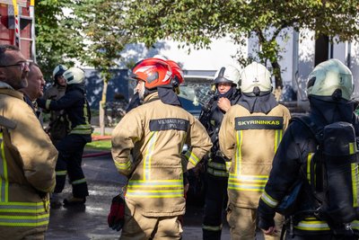 Gaisras Pašilaičiuose