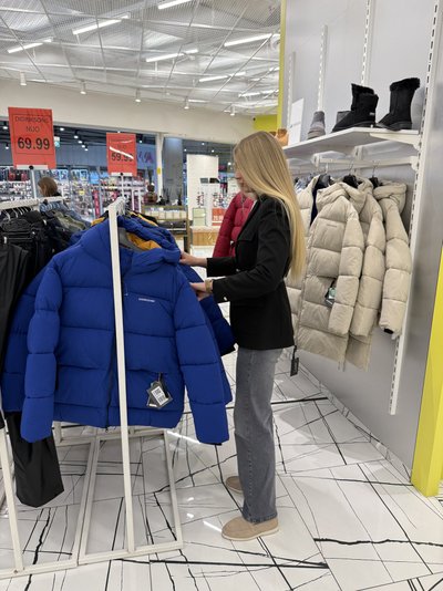„Vilnius Outlet“ įsikūrusi „Membershop“ drabužių parduotuvė