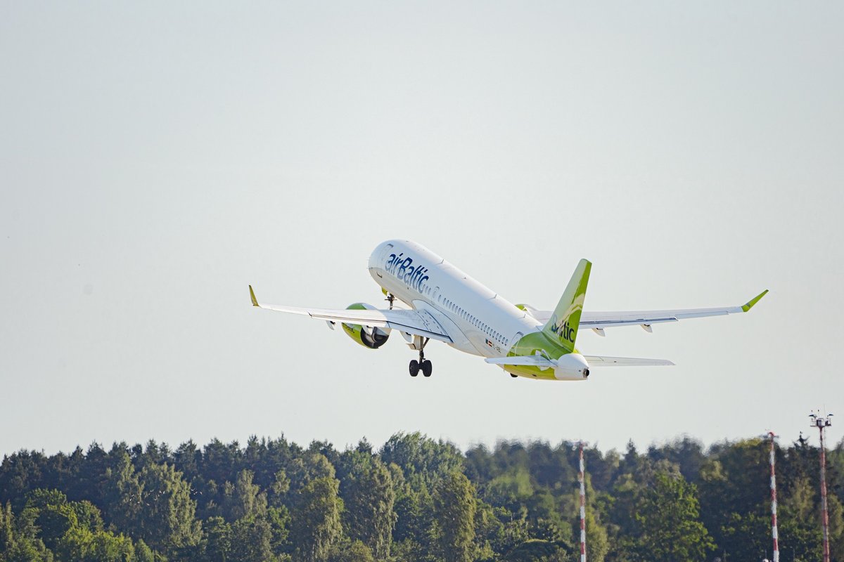 „airBaltic“ vykdys daugiau skrydžių iš Lietuvos