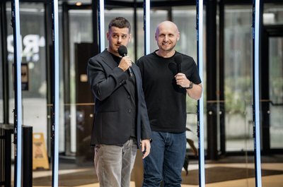 Eimantas Sabaliauskas ir Tomas Okmanas