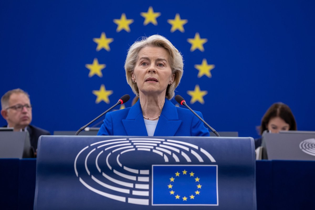 EK pirmininkė: ES privalo reaguoti į Rusijos hibridinį karą