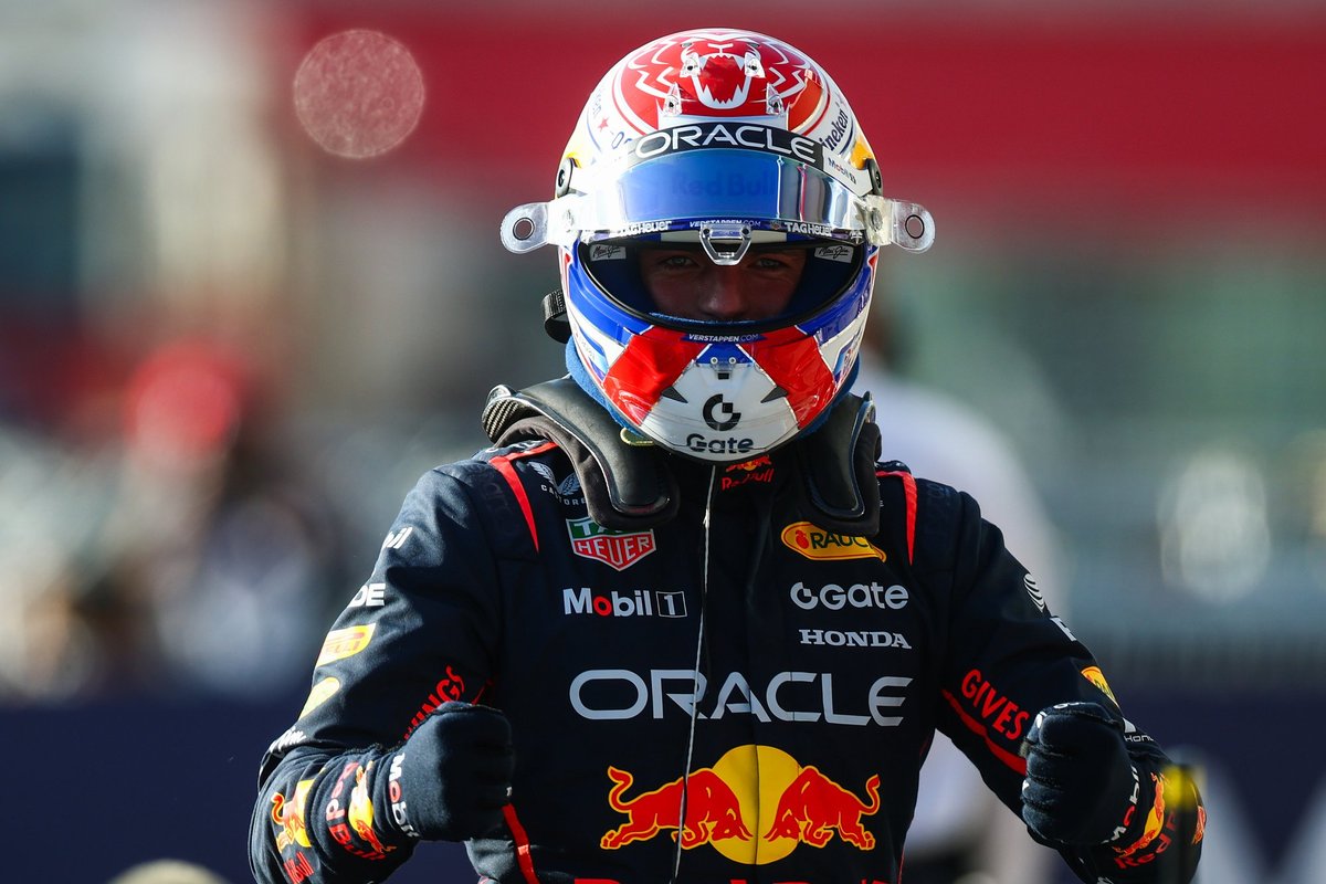 JAV etape – prie lyderių priartėjusio Maxo Verstappeno pergalė - Delfi