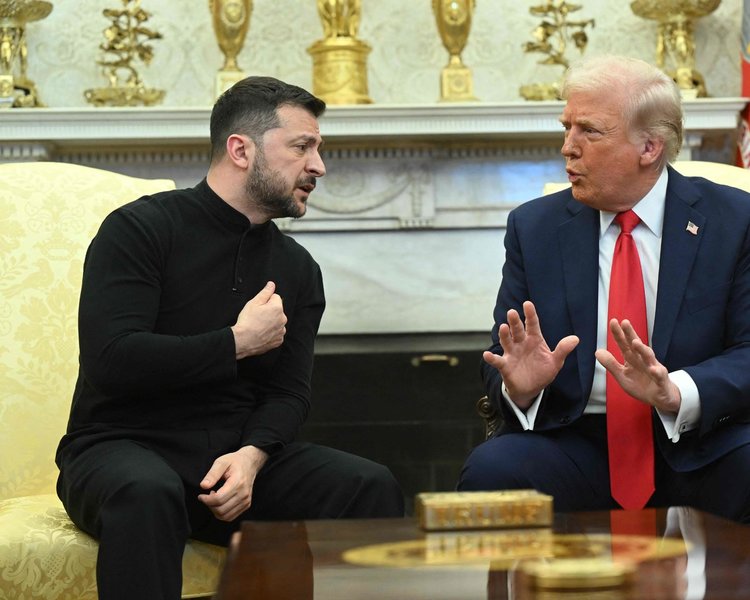 V. Zelenskis ir D. Trumpas (nuotr. SCANPIX) 31