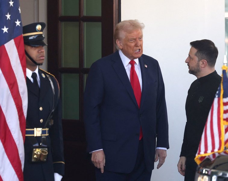 D. Trumpas ir V. Zelenskis (nuotr. SCANPIX) 2