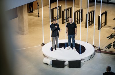 Tomas Okmanas ir Eimantas Sabaliauskas