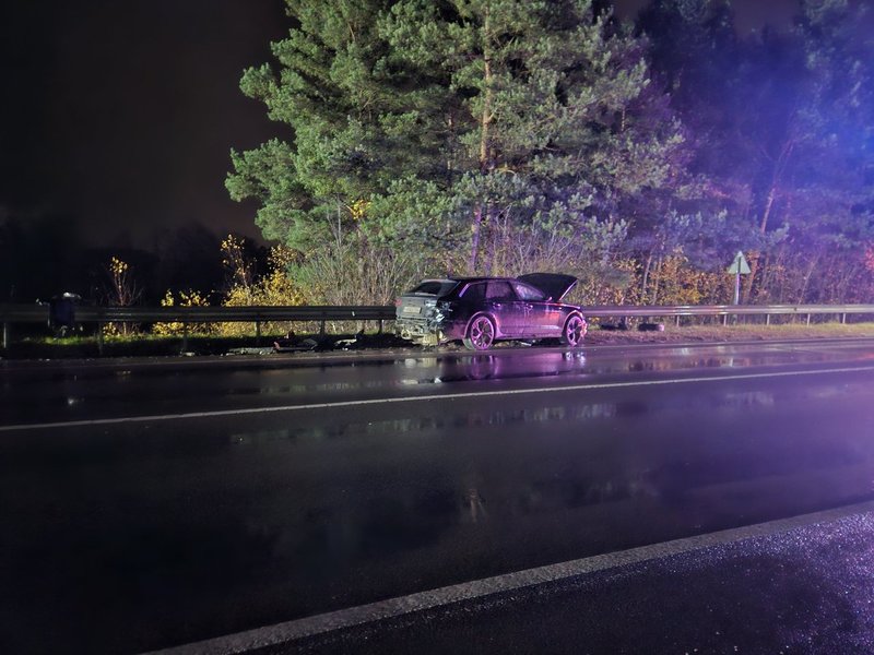 Ketvirtadienio vakaro avarija Trakų rajone (nuotr. Broniaus Jablonsko)   5