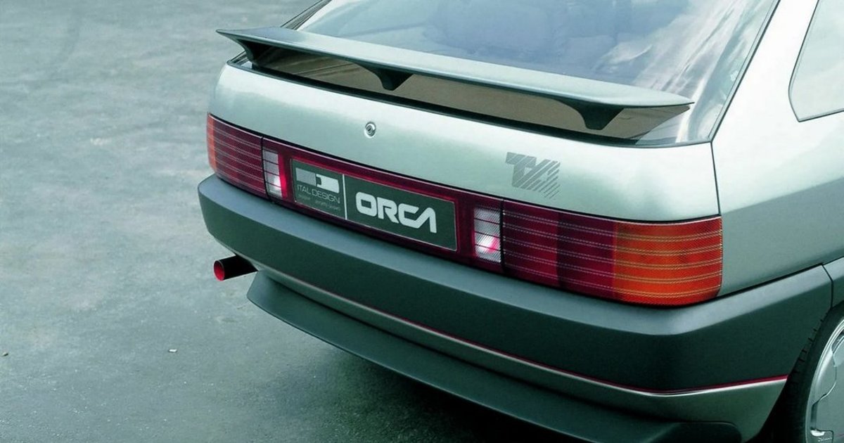 Užmiršta „Italdesign Orca“ koncepcija: kaip dizaineriai bandė sujungti aerodinamiką su erdviu salonu