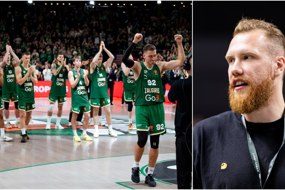 Žalgiriečiai mojavo pro rūbinę praplasnojusiems gandrams: turbūt skraidys padebesiais - Delfi