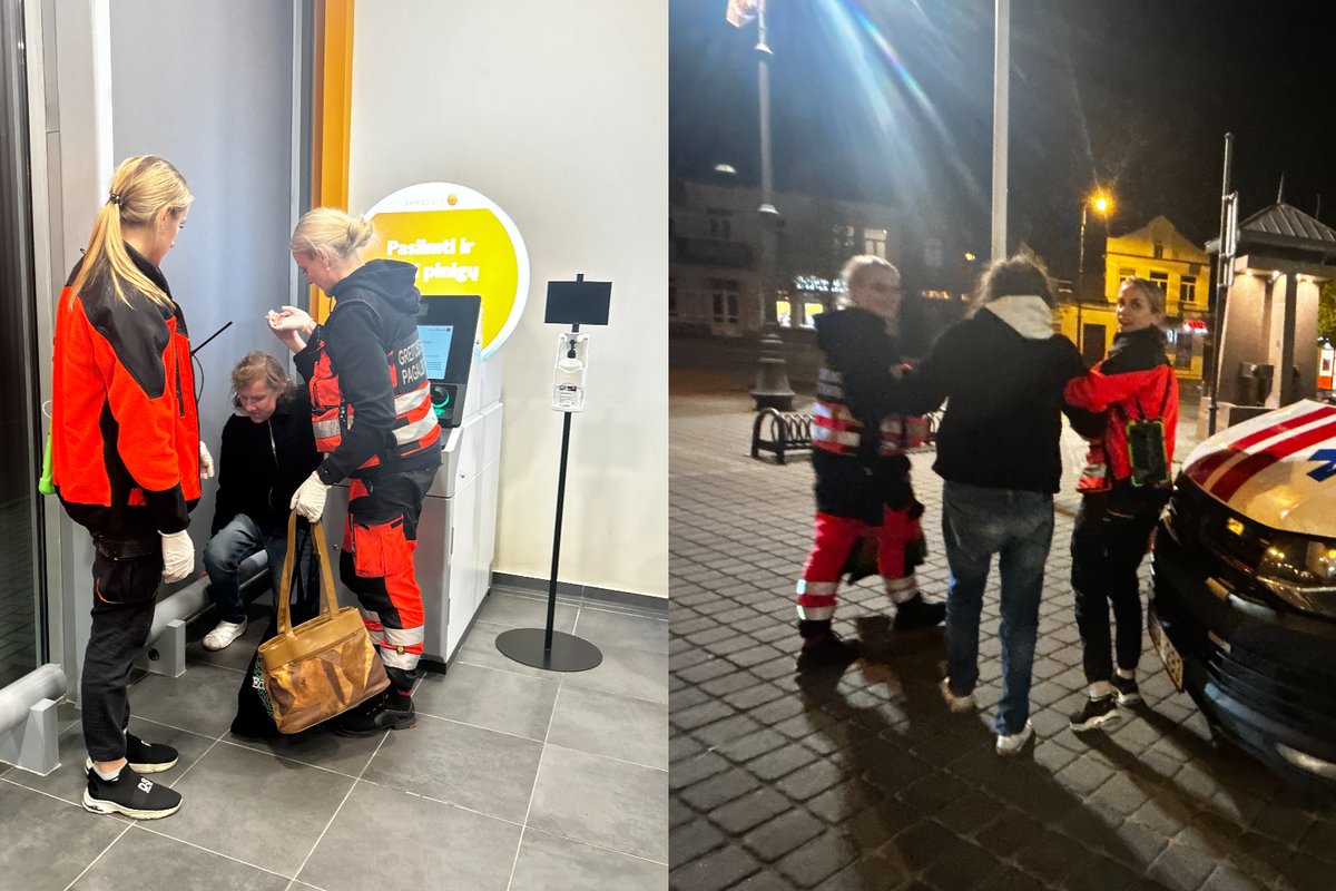 Namų neturinti 60-metė Laimutė glaudžiasi tarp bankomatų