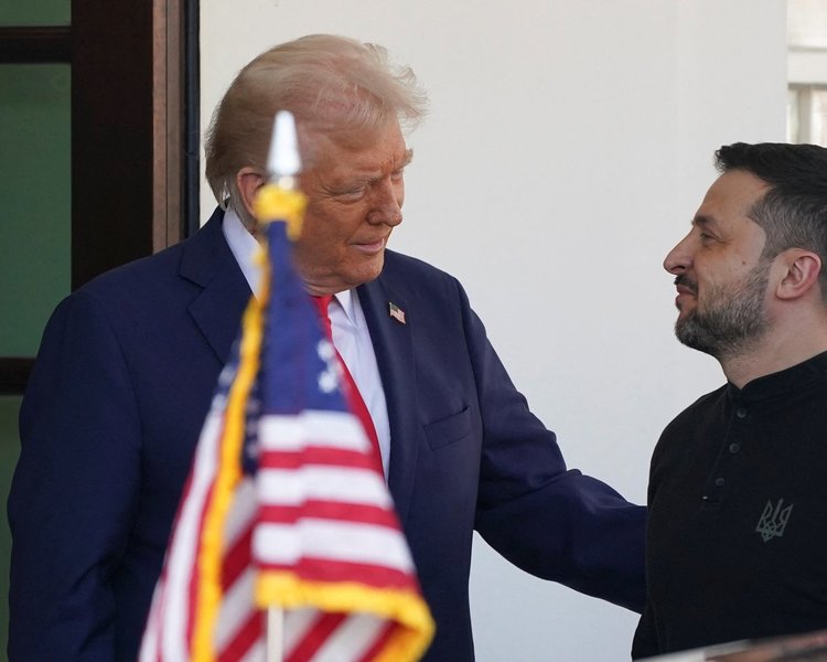 D. Trumpas ir V. Zelenskis (nuotr. SCANPIX) 6