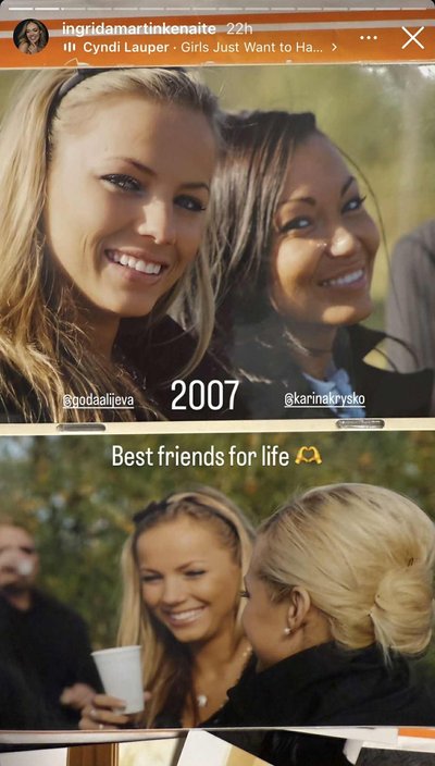 Ingrida Martinkėnaitė pasidalijo 2007 metų nuotraukomis