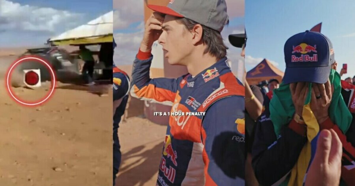 „Jis pralėkė kiaurai!“: teisėjai jau po finišo atėmė iš Al-Attiyah pasaulio čempiono titulą