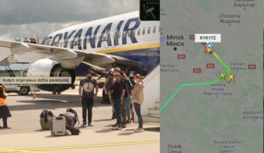 Prokuratūra: tyrimas dėl „Ryanair“ lėktuvo nutupdymo tęsiamas Lenkijoje