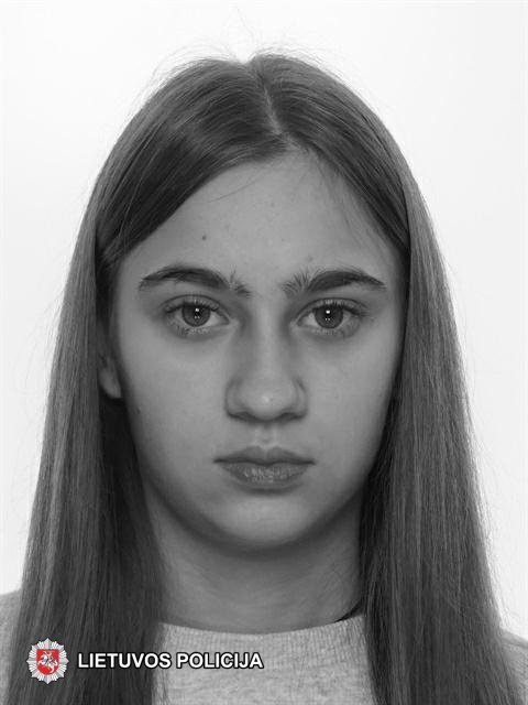 Sostinėje dingo nepilnametė. Policija prašo pagalbos (nuotr. Policijos) Sostinėje dingo nepilnametė. Policija prašo pagalbos (nuotr. Policijos)