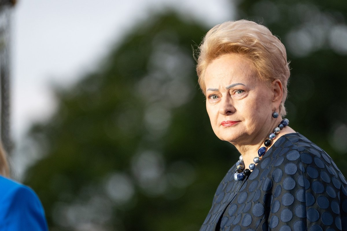 Grybauskaitė: Putinas eis karo keliu iki savo egzistencijos pabaigos