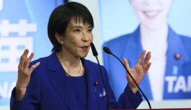 Su Trumpu susitikusi Japonijos premjerė Takaichi tikisi naujo aukso amžiaus santykiuose su JAV
