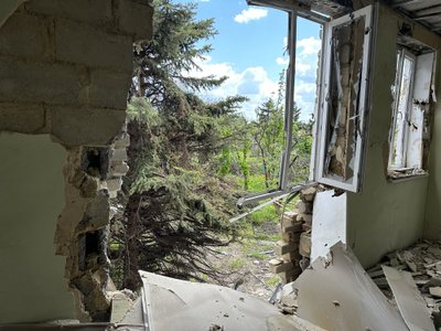 Vaizdai po rusų atakos