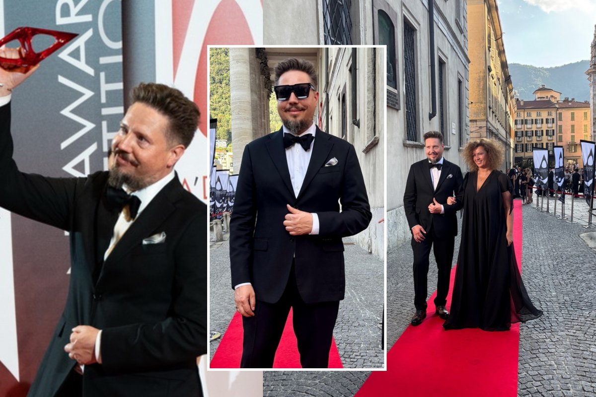 Dizaineriui Kęstučiui Lekeckui Italijoje – prestižinis apdovanojimas iškilmingoje ceremonijoje