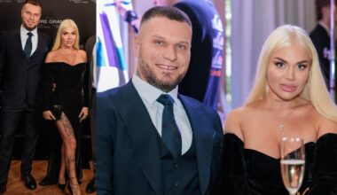 Labdaros vakare tarp politikų ir medikų – iš kalėjimo išėjęs Laimonas Lapinskas su žmona Aliona